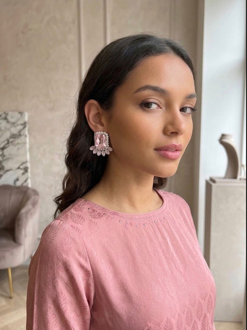 Roselle earings
